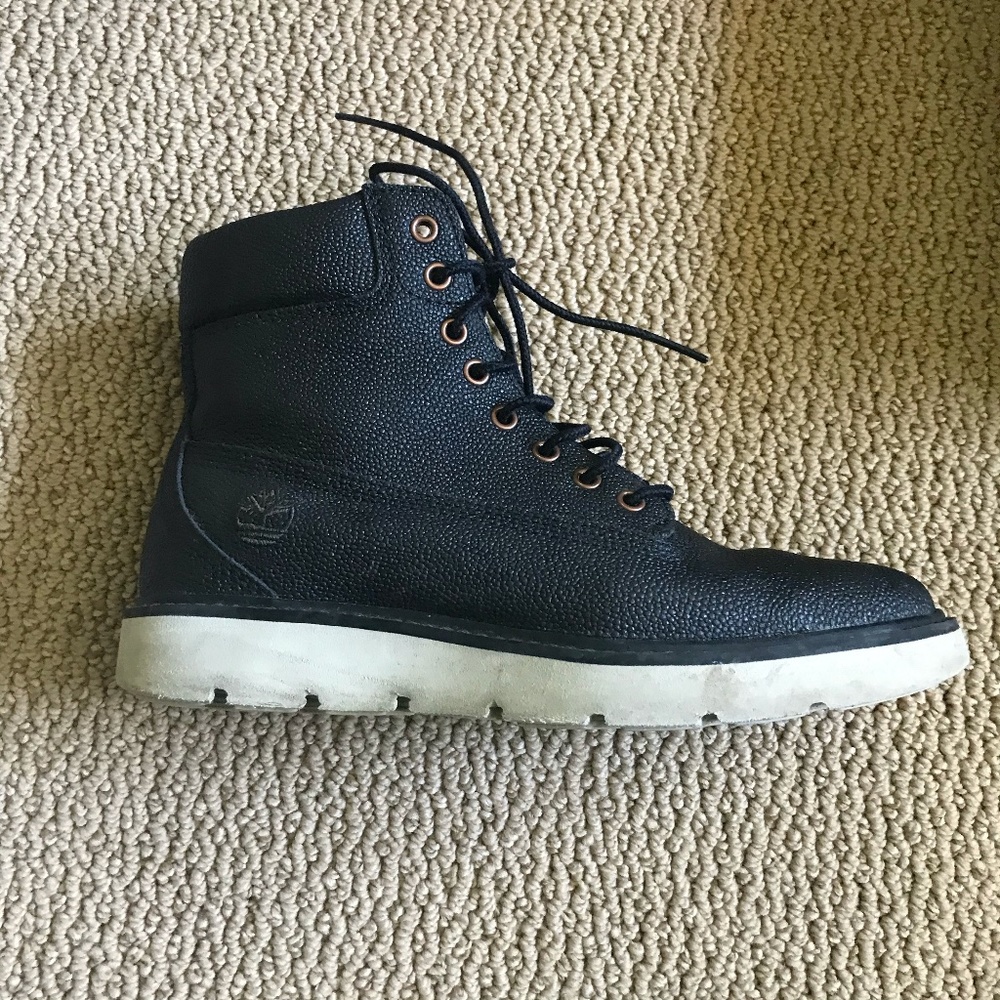 Timberland Kenniston Lace Up Boots-Black Stingray